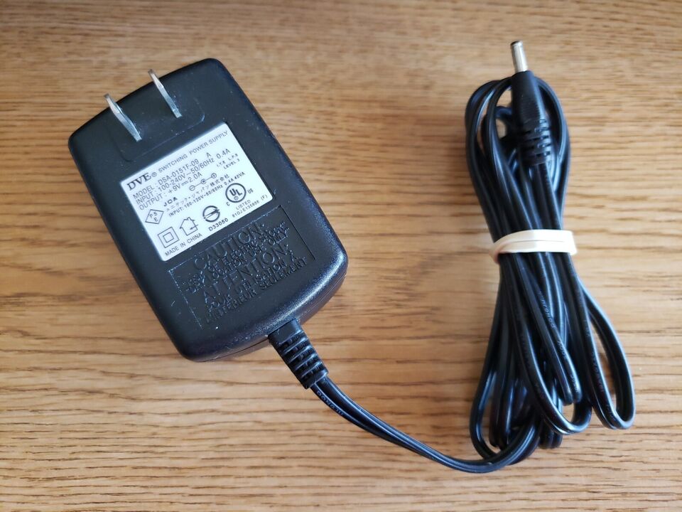 Premium New Replacement DVE DSA-0151F-09 9V 2A AC DC Power Adapter Charger Description Premium New Replacement DVE DSA-0151F-09 9V 2A AC DC Power Adapter Charger Description